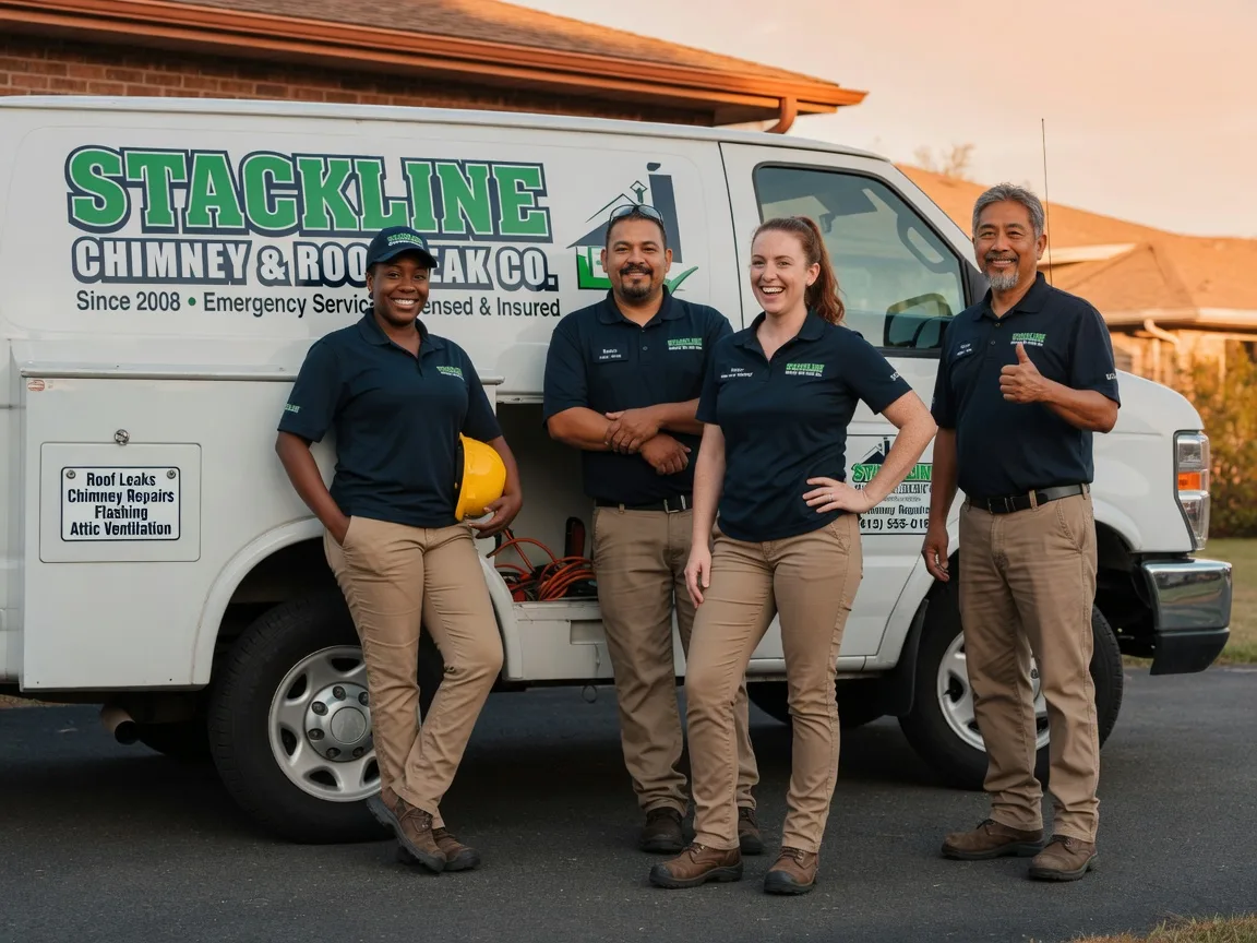 Chimney flashing repair company in Mission, KS